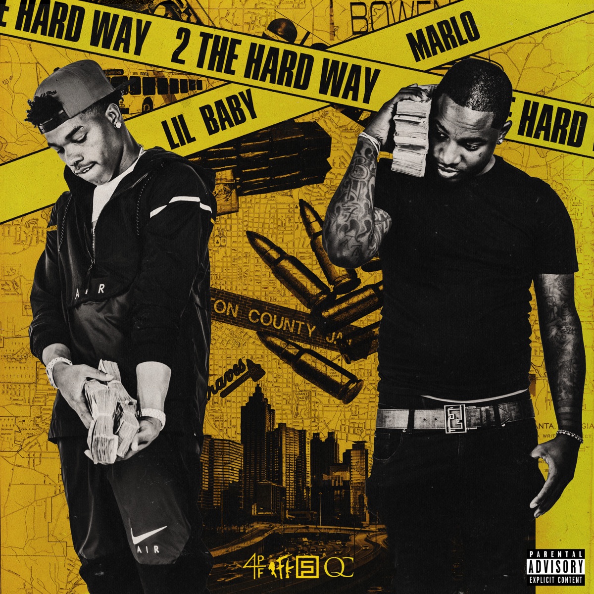 2 The Hard Way by Lil Baby & Marlo album cover
