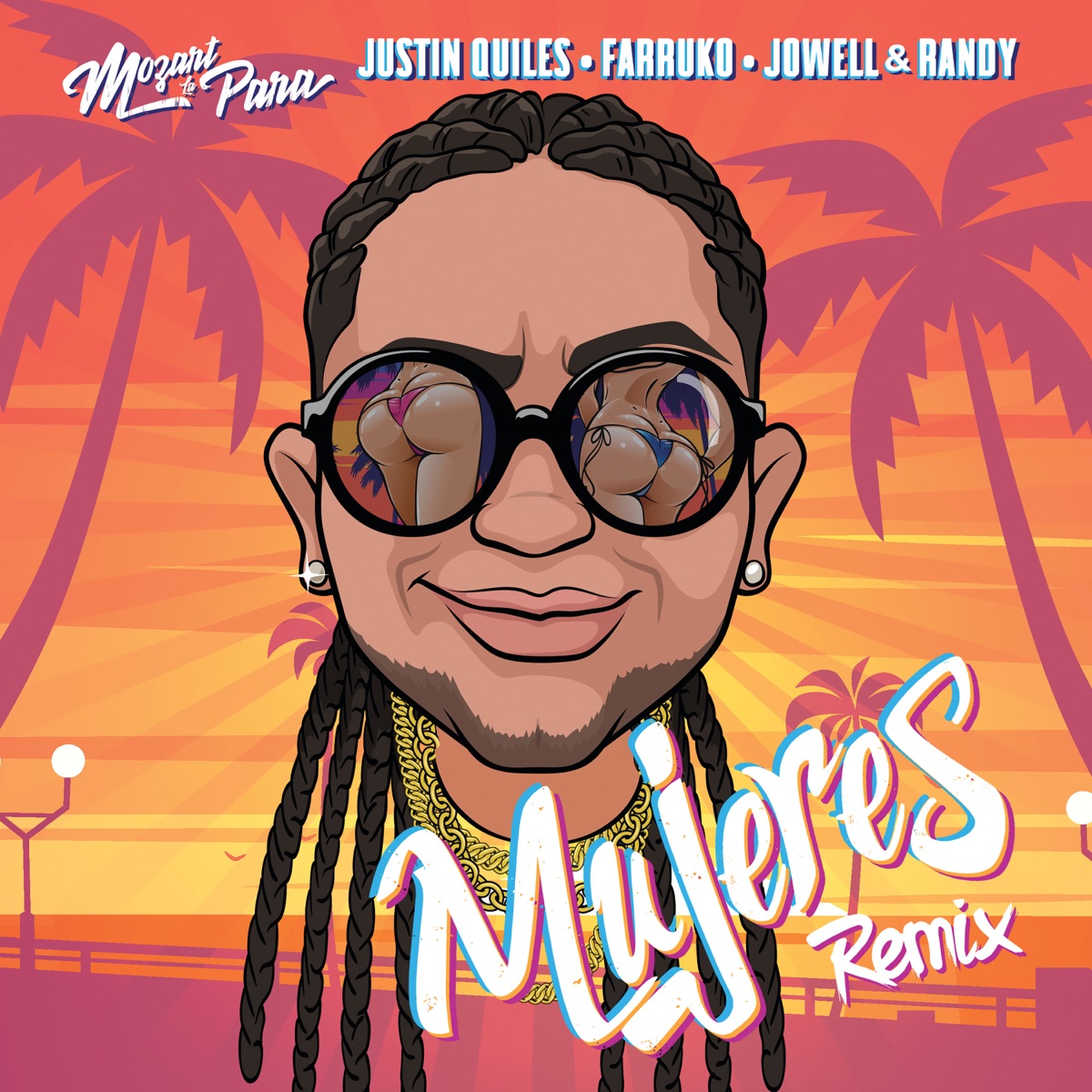 Mujeres (Remix) - Single by Mozart La Para, Justin Quiles, Farruko & Jowell & Randy album cover