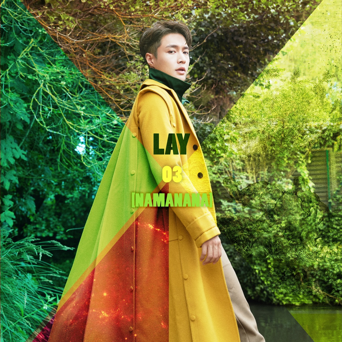 NAMANANA - The 3rd Album by LAY album cover