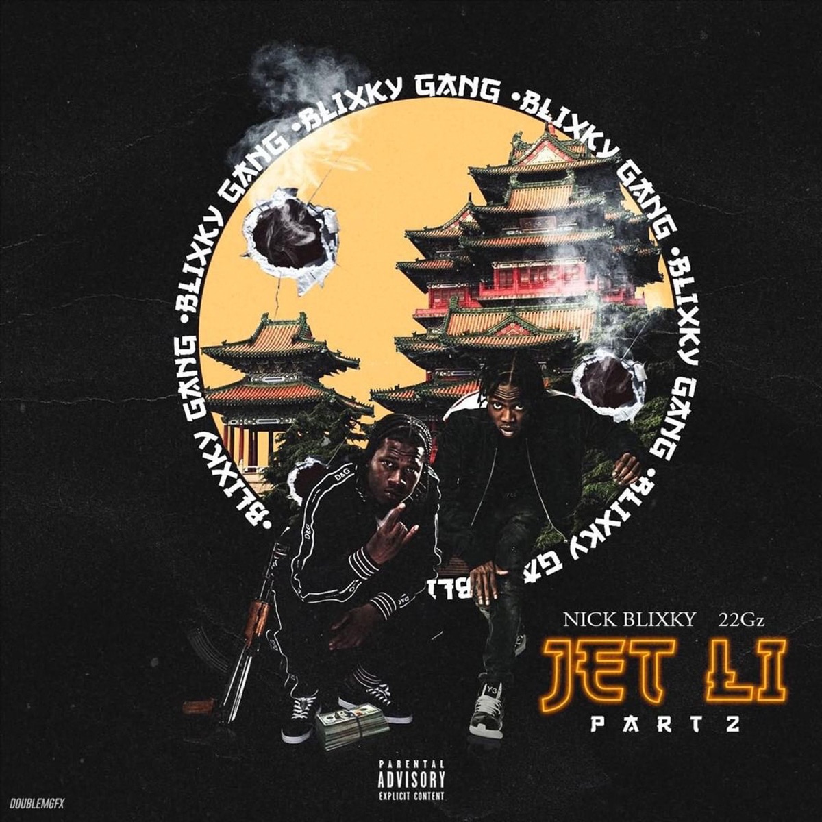 Jet Li, Pt. 2 (feat. 22gz) - Single by Nick Blixky album cover