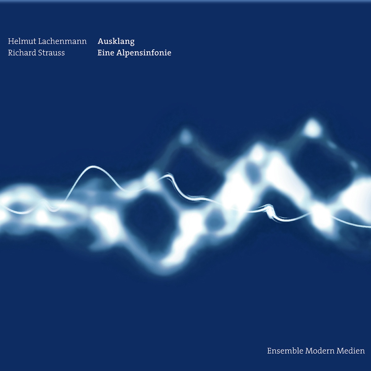 Ausklang / Eine Alpensinfonie (Live) by Ensemble Modern Orchestra, Markus Stenz & Ueli Wiget album cover
