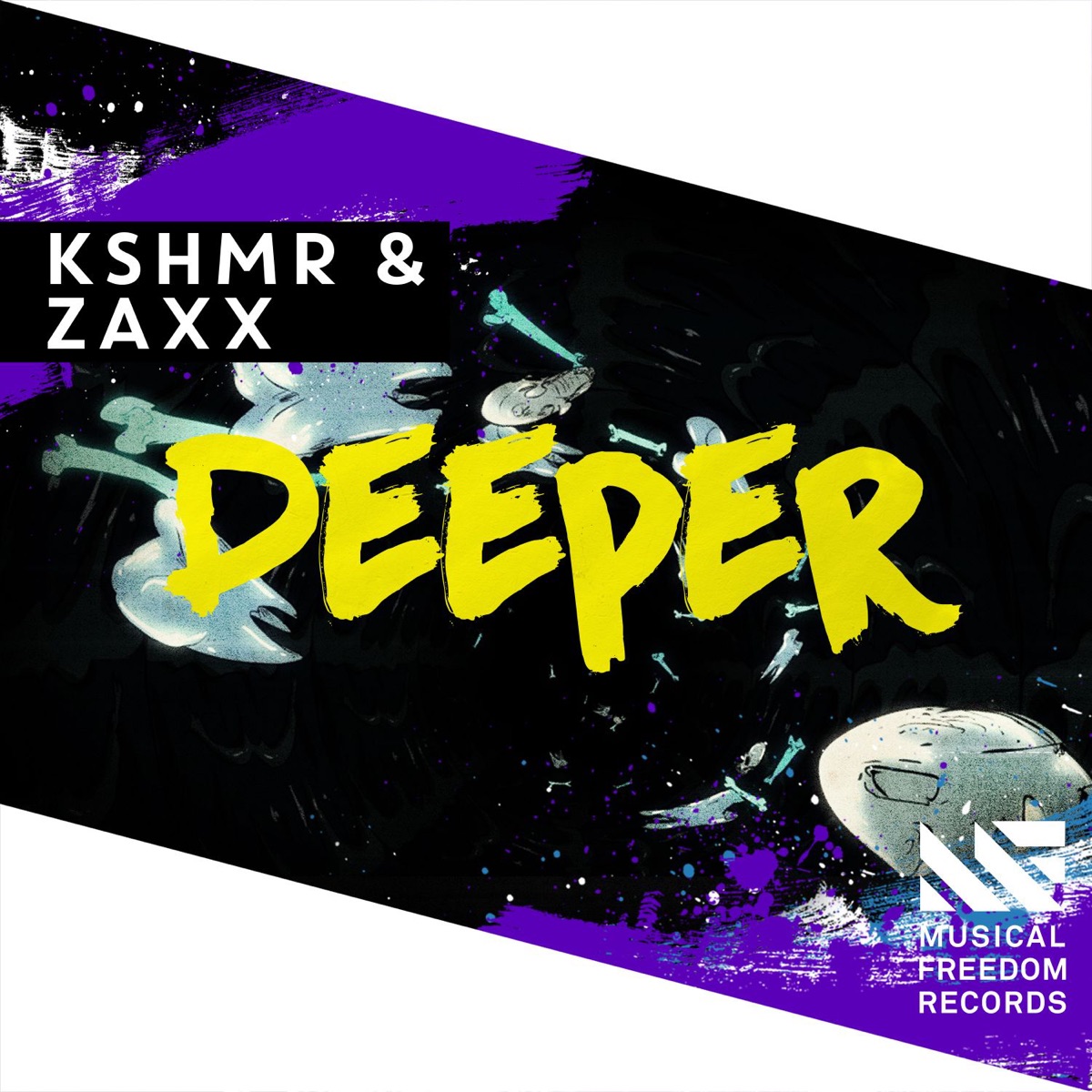 Deeper - Single by KSHMR & Zaxx album cover