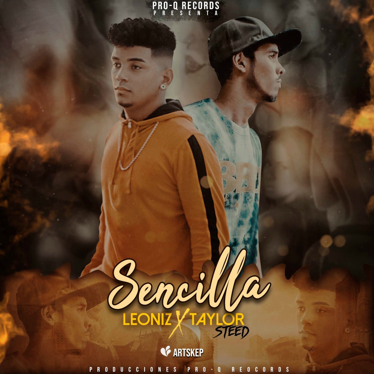 Sencilla - Single by Leoniz & Taylor Steed album cover