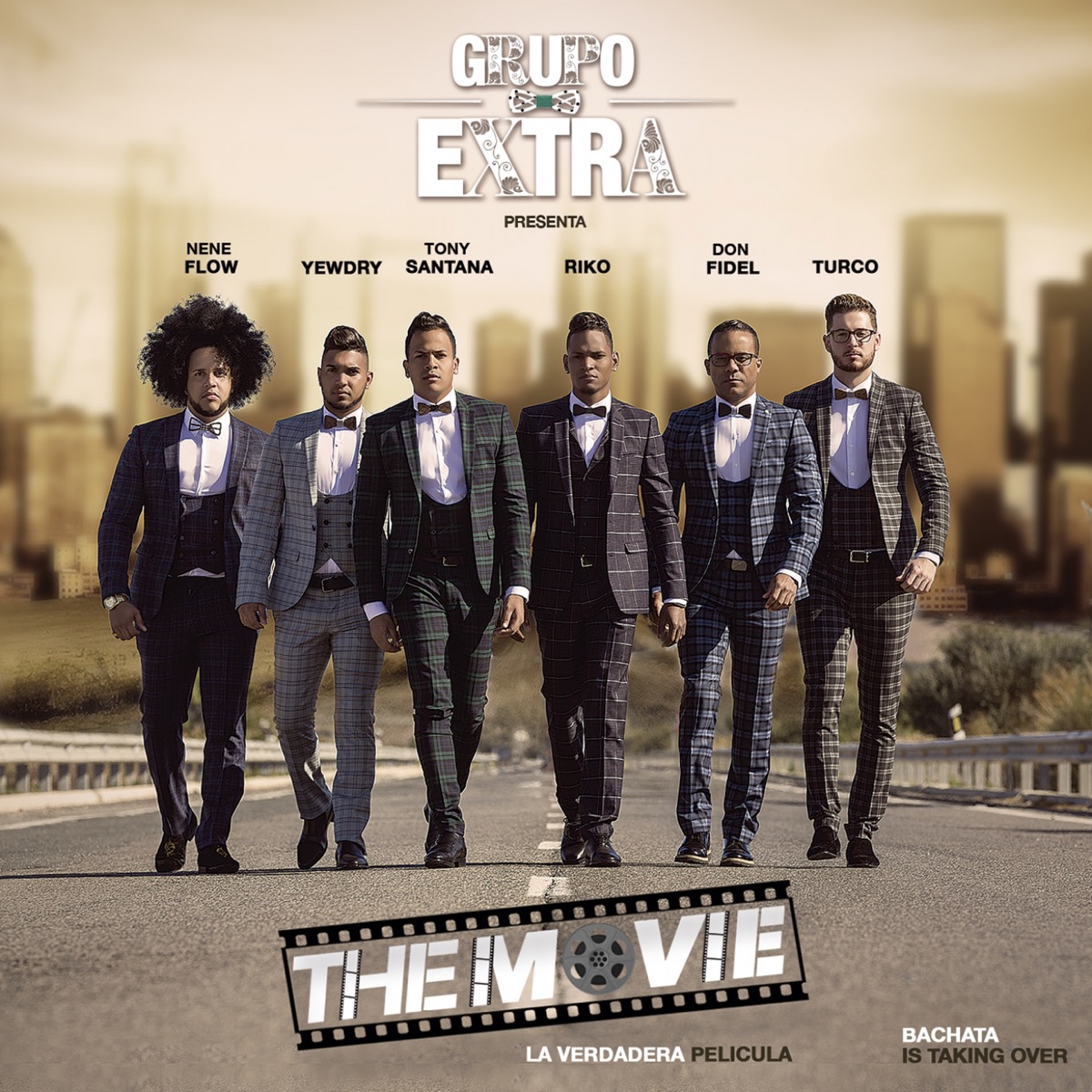 The Movie (La Verdadera Pelicula - Bachata Is Taking Over) by Grupo Extra album cover