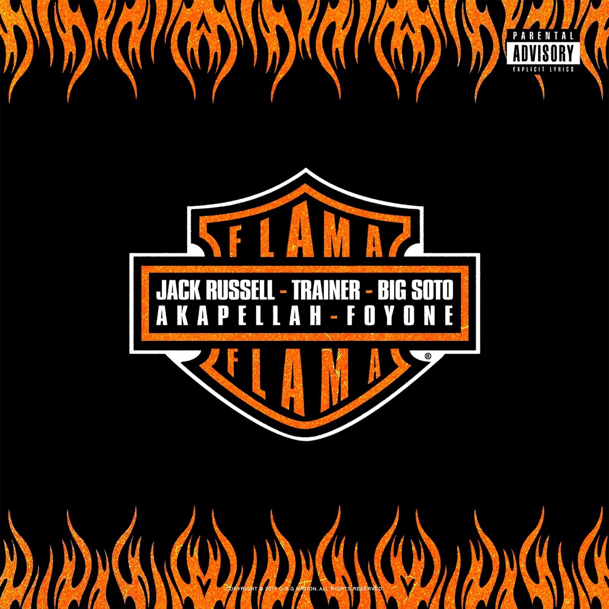 FlaMa (feat. Foyone, Akapellah, Trainer & Big Soto) - Single by Jack Russell album cover