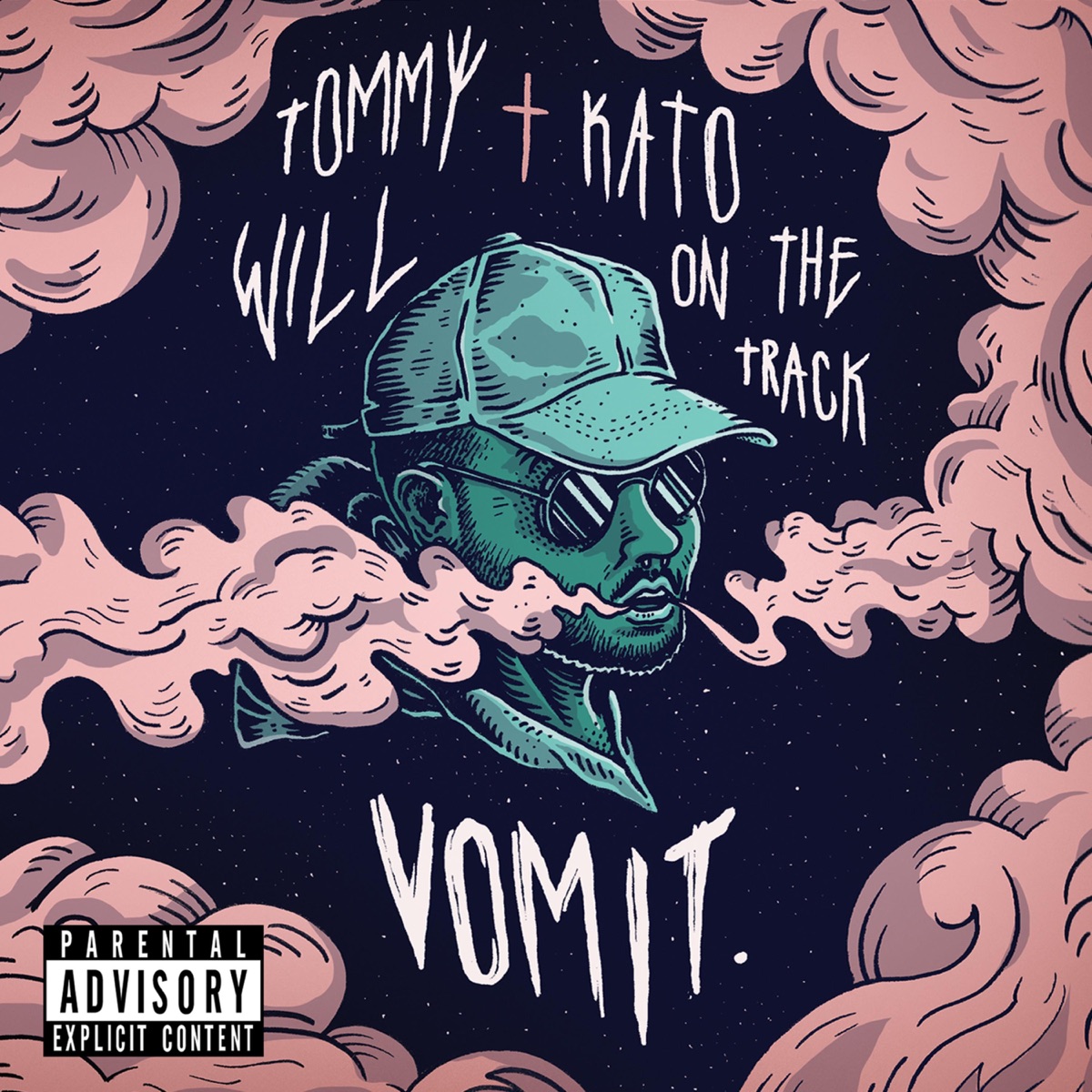 Vomit. - EP by Kato On The Track & Tommy Will album cover