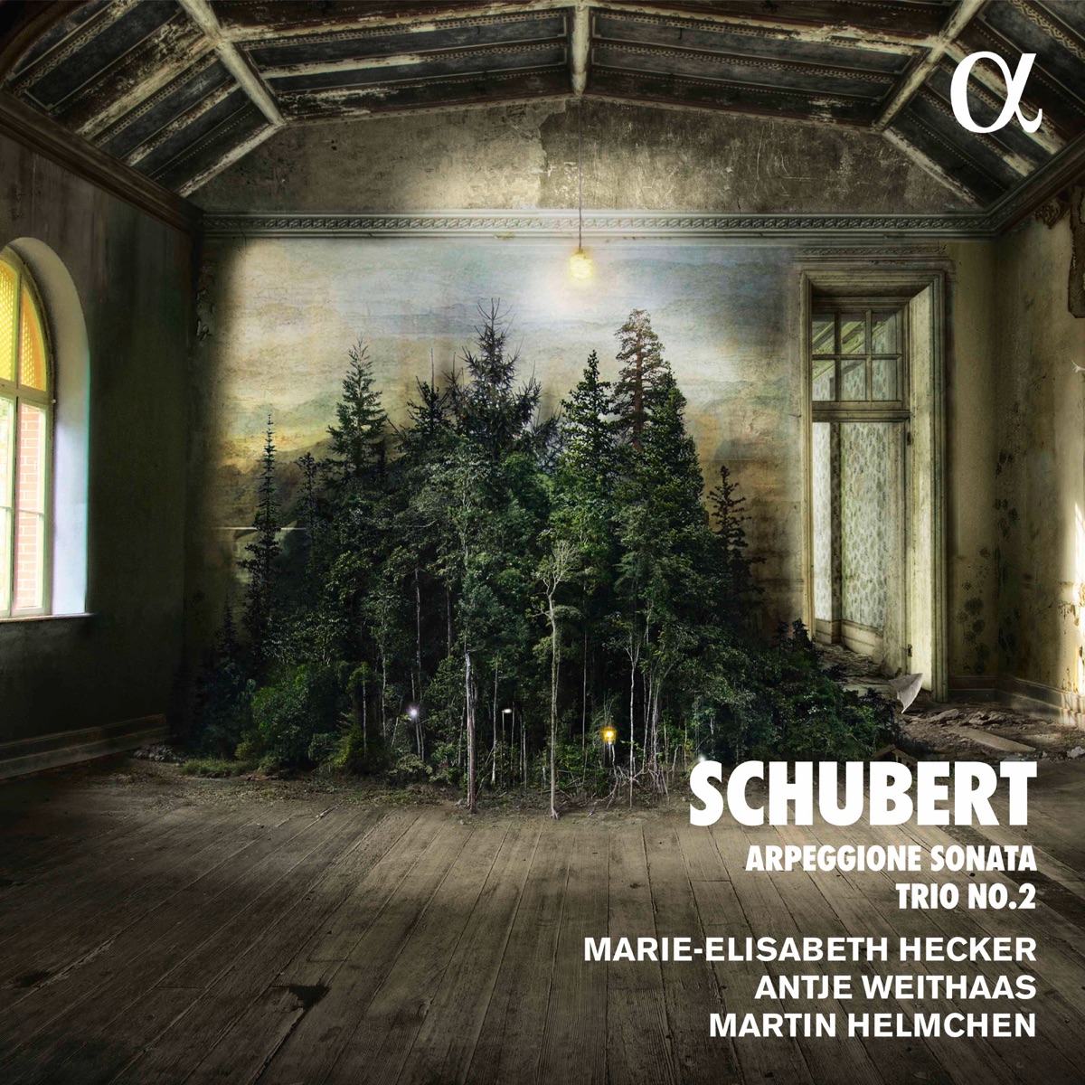 Schubert: Piano Trio No. 2 in E-Flat Major, D. 929 & Arpeggione Sonata in A Minor, D. 821 by Marie-Elisabeth Hecker, Martin Helmchen & Antje Weithaas album cover