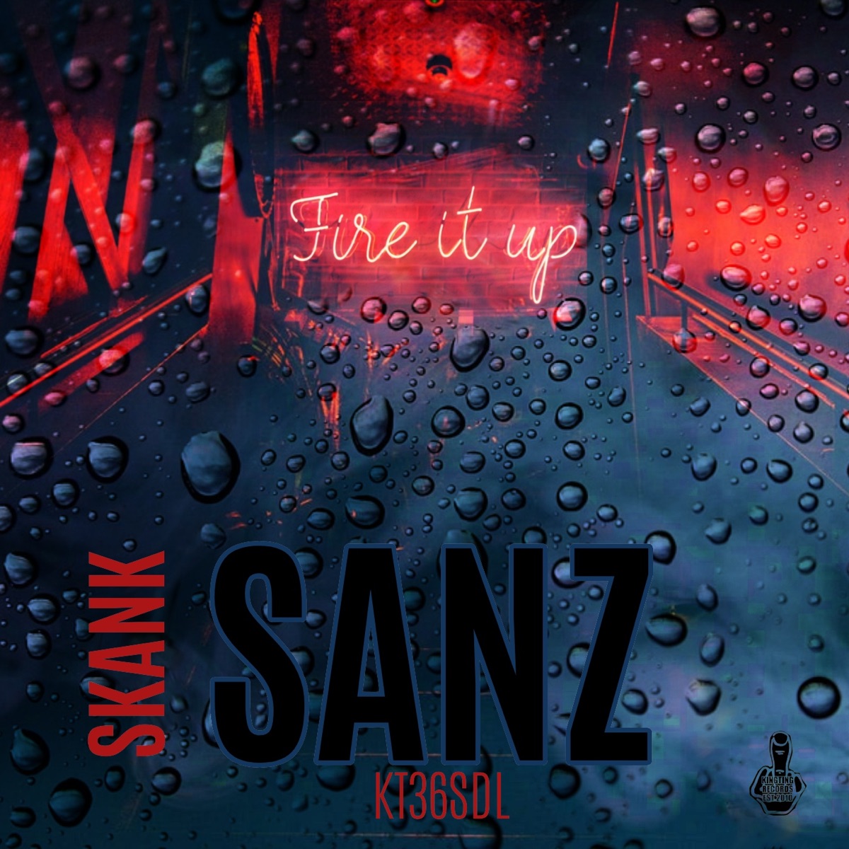 Skank - Single by Sanz album cover