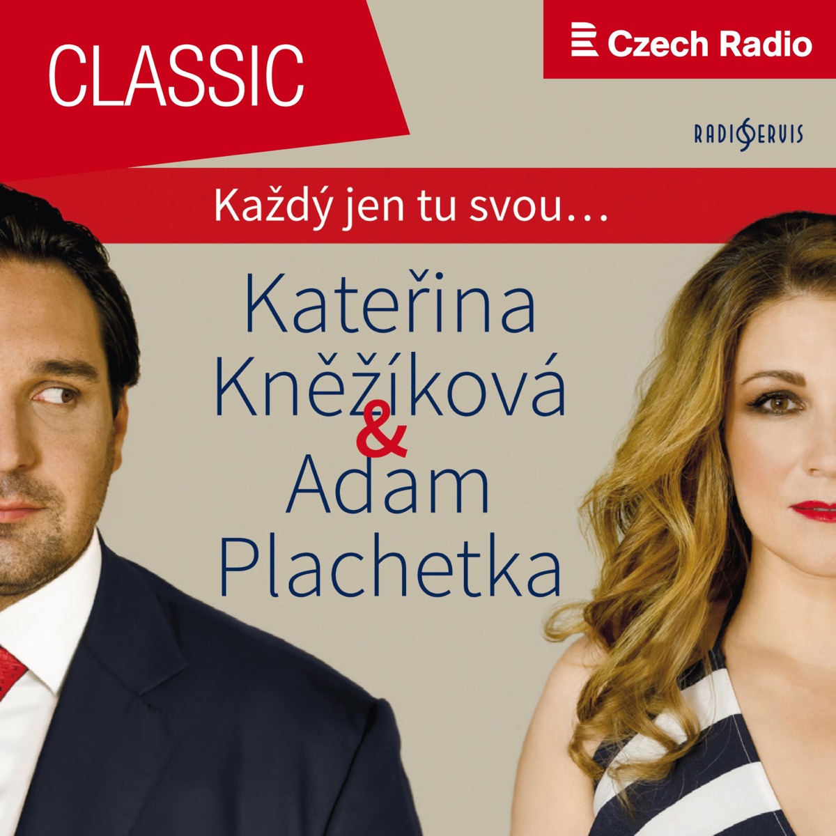 Duets and Arias: Adam Plachetka & Kateřina Kněžíková by Adam Plachetka, Prague Radio Symphony Orchestra & Kateřina Kněžiková album cover