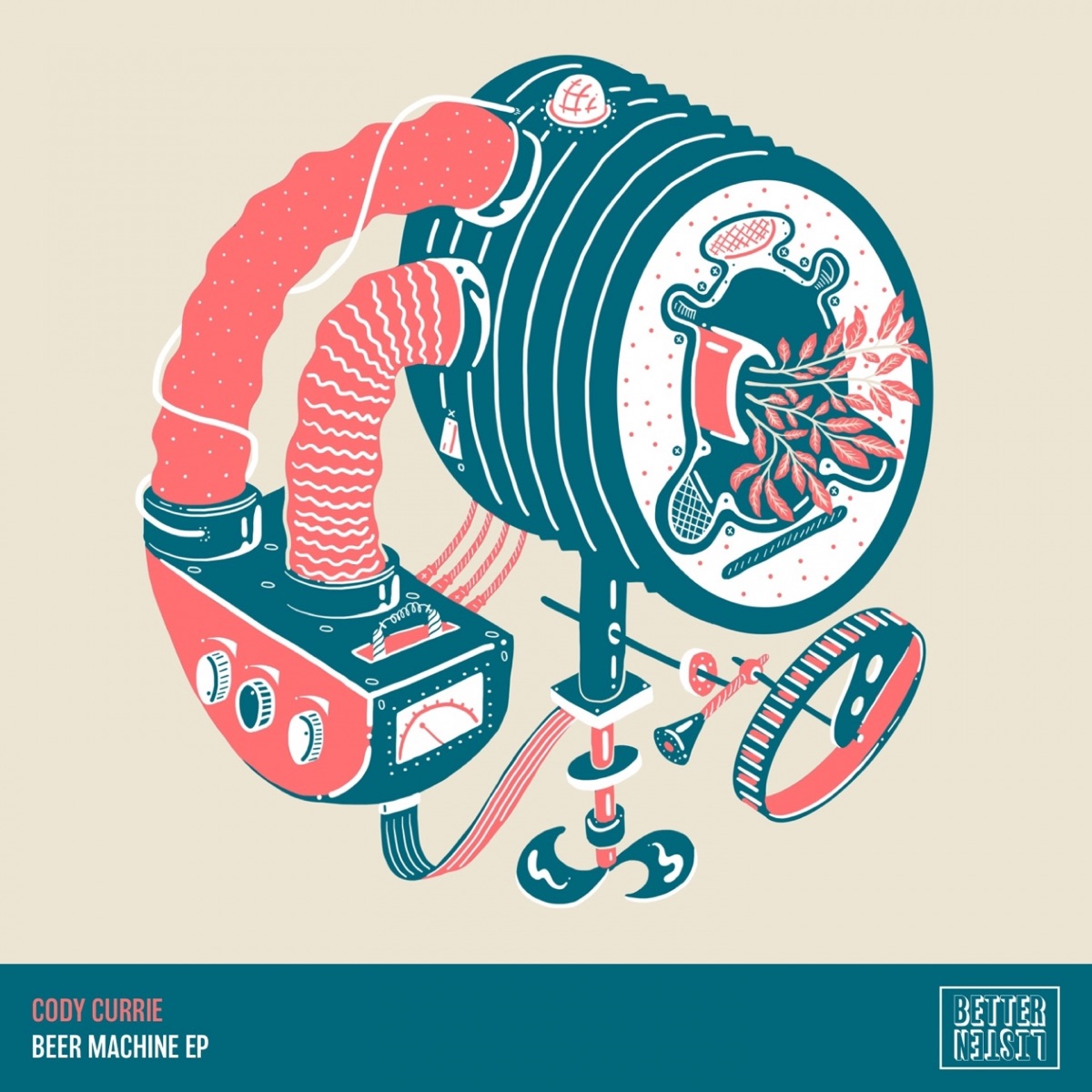 Beer Machine - EP by Cody Currie album cover