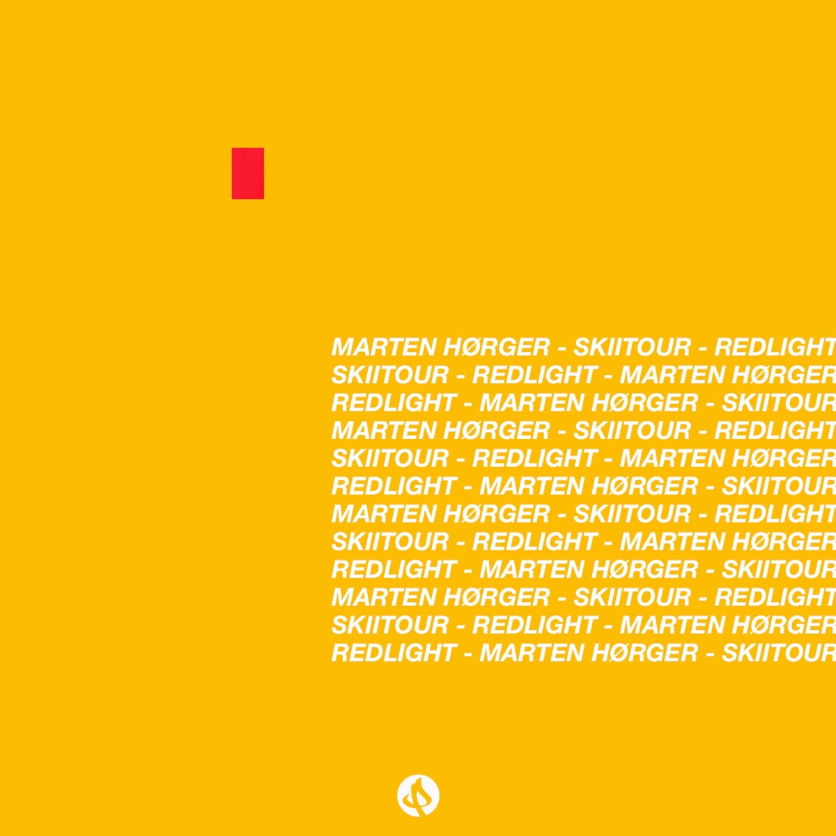 Redlight - Single by Marten Hørger & SkiiTour album cover