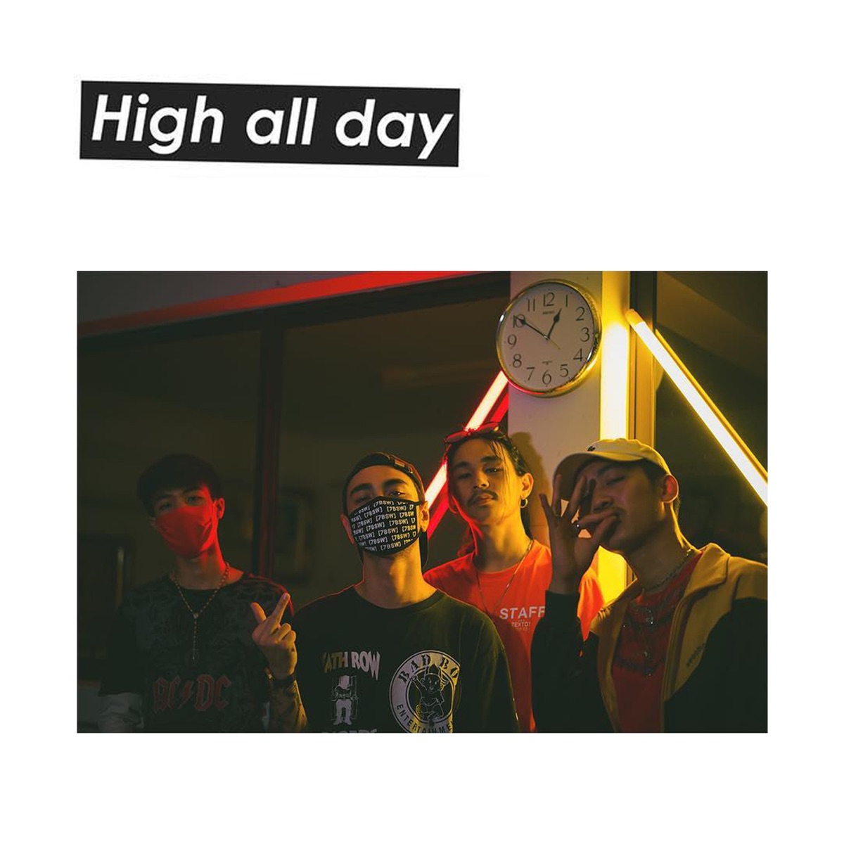 High All Day (feat. Guy James, Mersisz & Chun Wen) - Single by nickname album cover