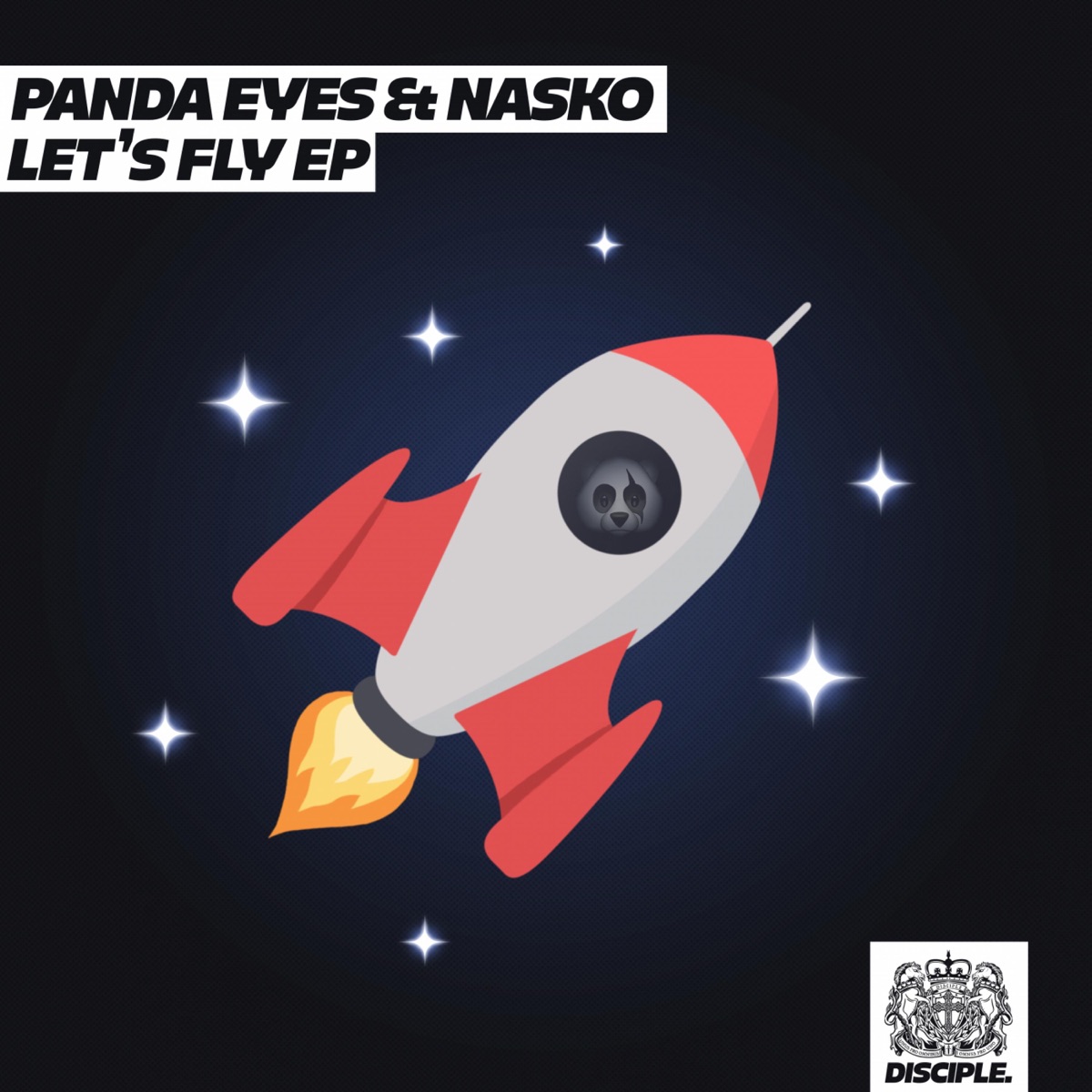Let's Fly EP by Panda Eyes & Nasko album cover