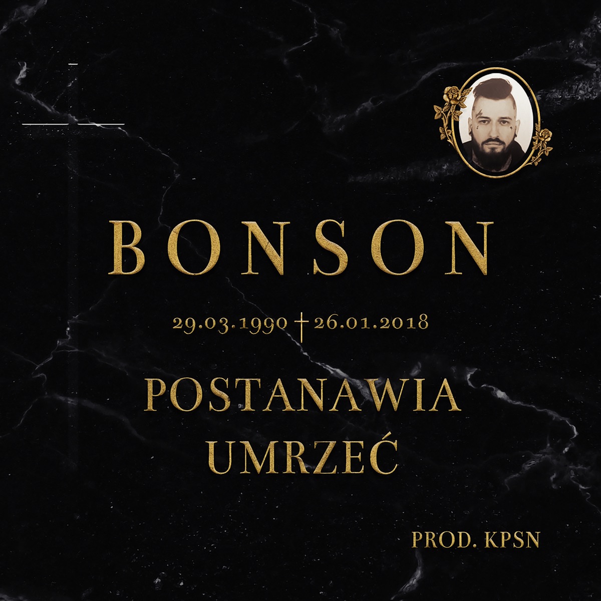 Postanawia Umrzeć by Bonson album cover