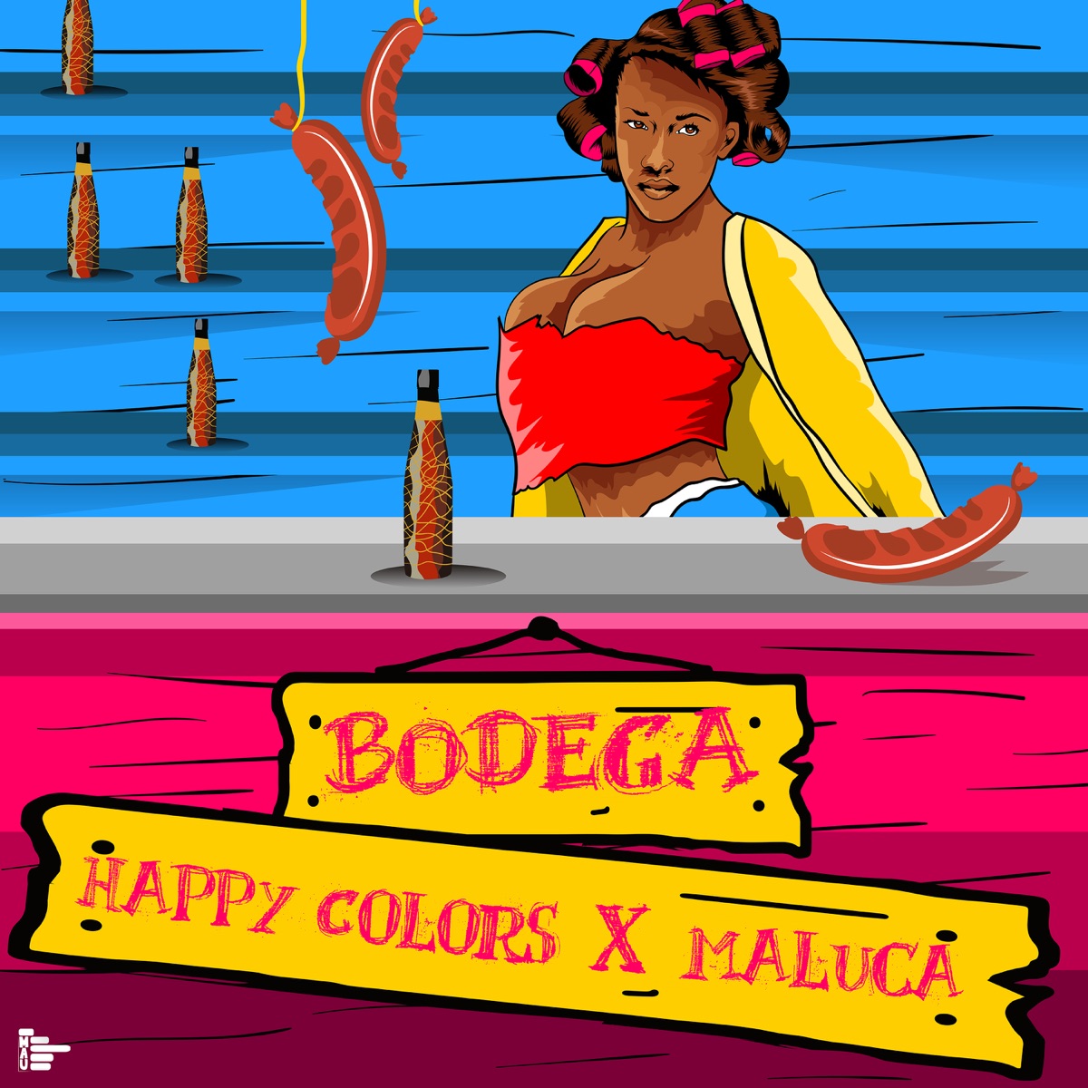 Bodega - Single by Happy Colors & Maluca album cover