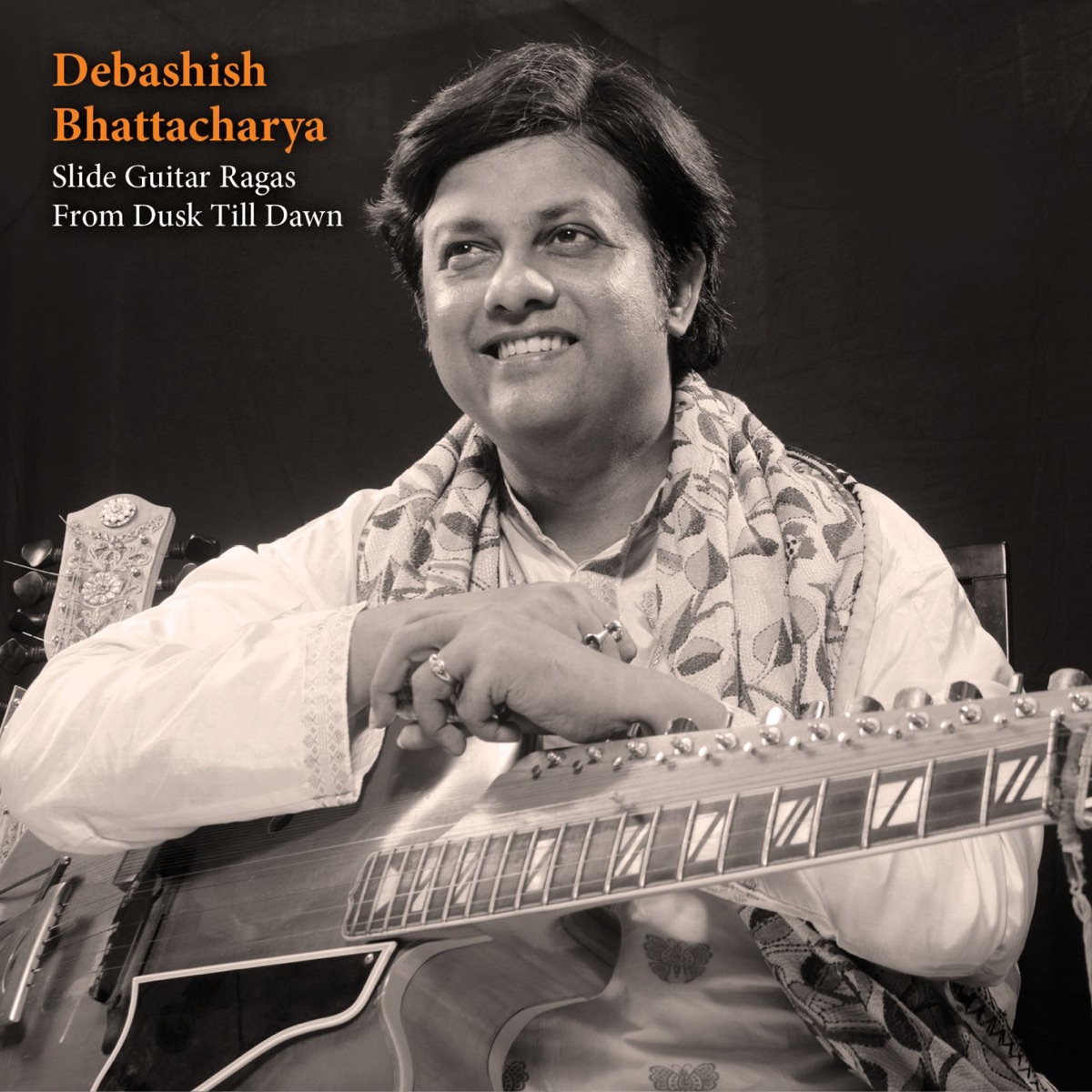 Slide-Guitar Ragas from Dusk Till Dawn by Debashish Bhattacharya album cover