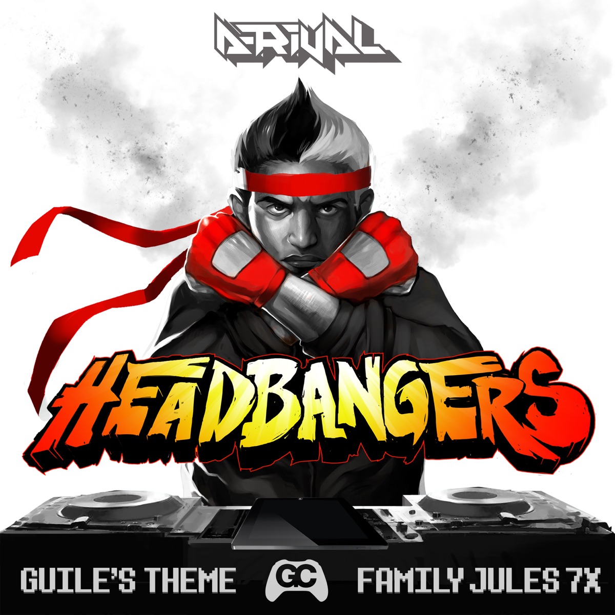 HeadBangers Guile's Theme (Street Fighter Remix) [feat. FamilyJules7x] - Single by Arival & GameChops album cover