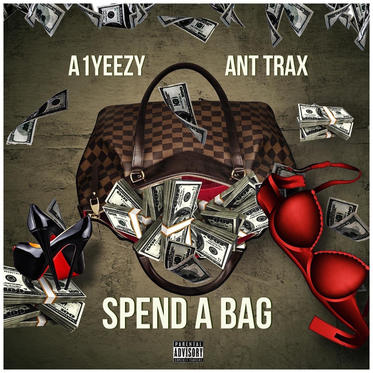 Spend a Bag - Single by A1Yeezy & Ant Trax album cover