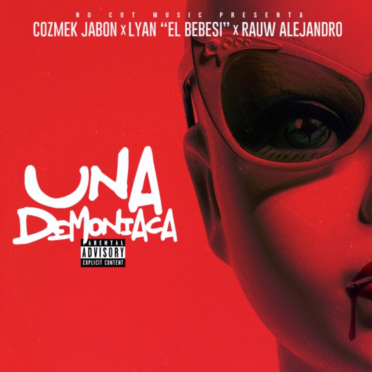 Una Demoniaca (feat. Lyan el Bebesi & Rauw Alejandro) - Single by Cozmek Jabon album cover
