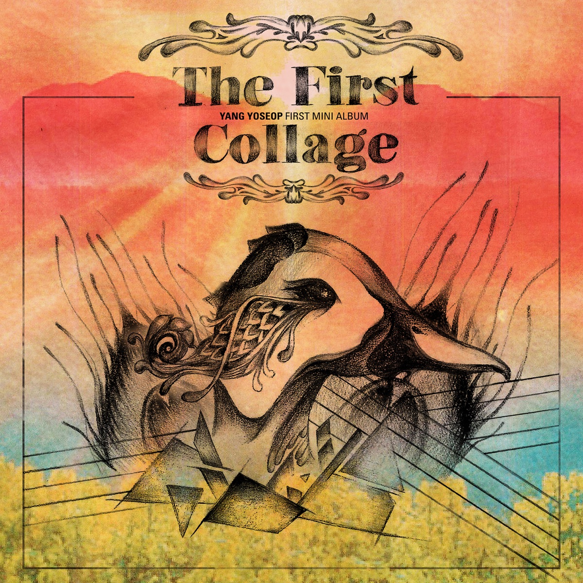 The First Collage - EP by YANG YO SEOP album cover
