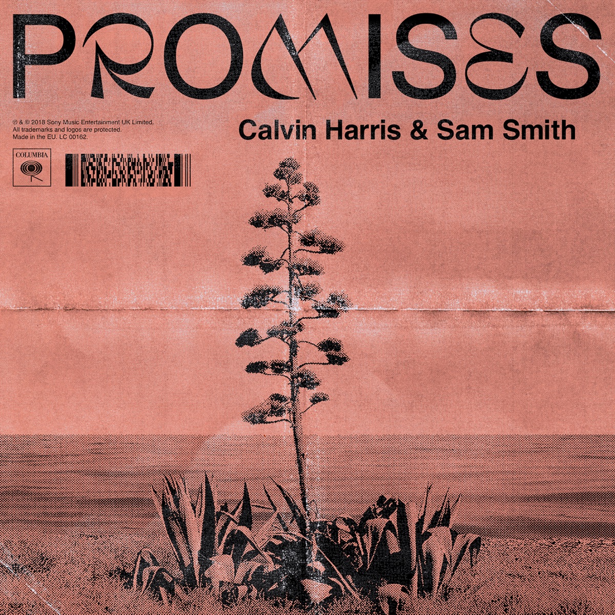 Promises - Single by Calvin Harris, Sam Smith album cover