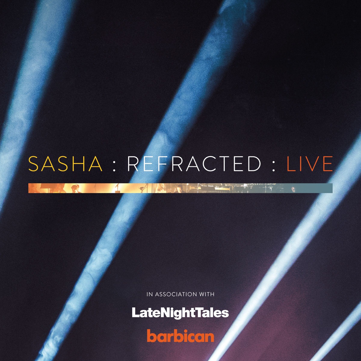 Refracted (Live) by Sasha album cover