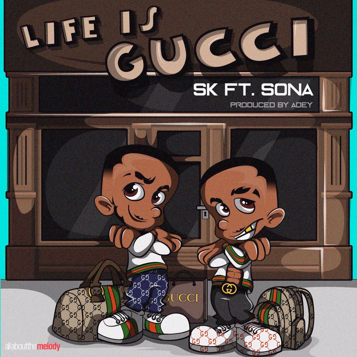 Life is Gucci (feat. Sona) - Single by SK album cover