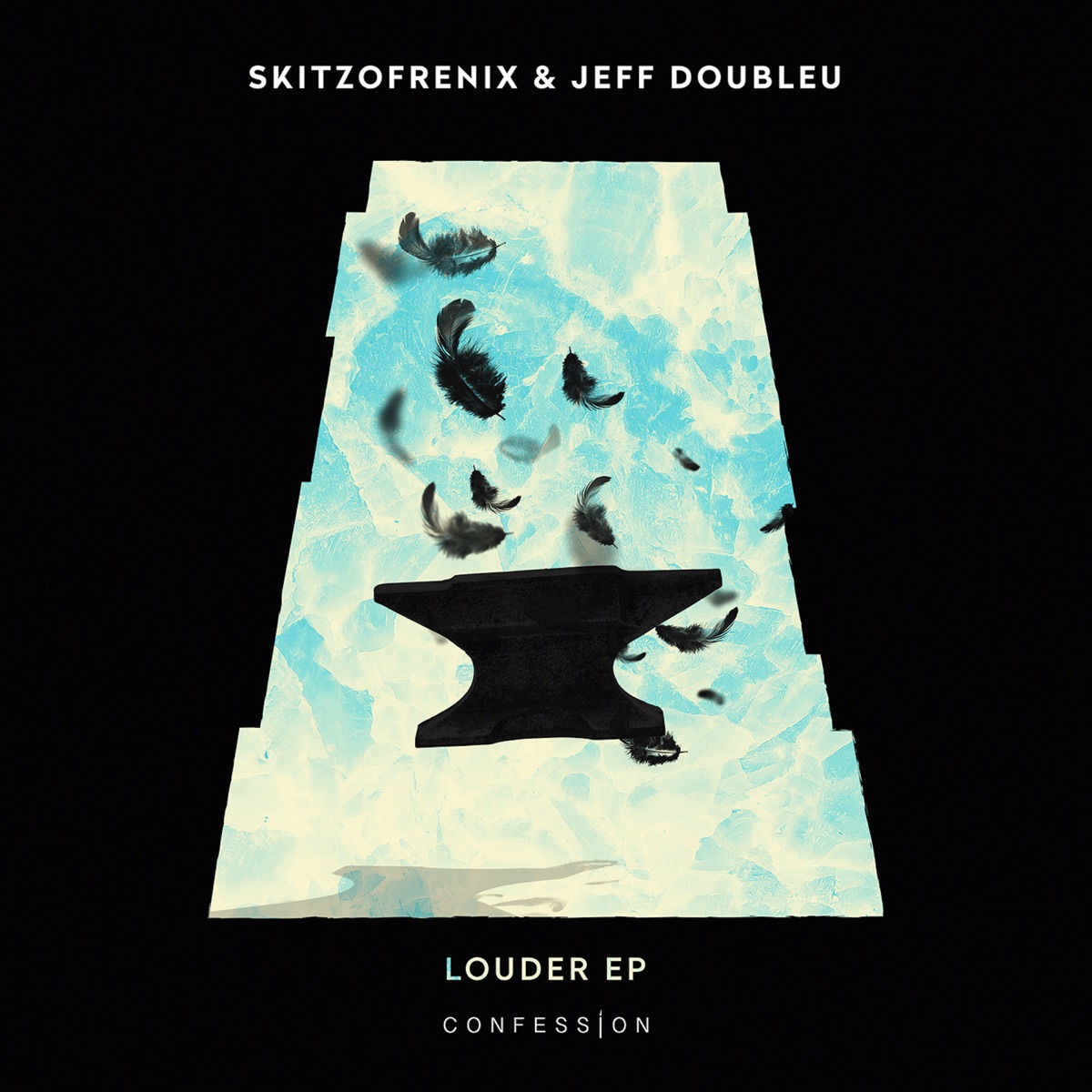 Louder EP by Skitzofrenix & Jeff Doubleu album cover