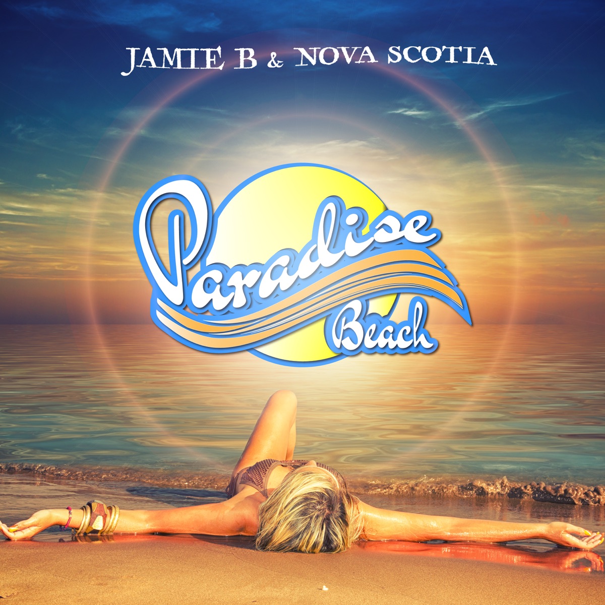 Paradise Beach - Single by Jamie B & Nova Scotia album cover