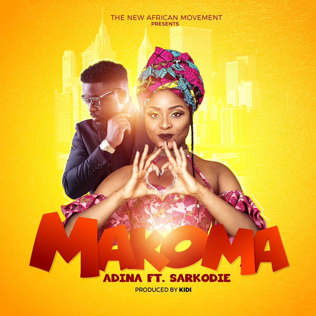 Makoma (feat. Sarkodie) - Single by Adina Thembi album cover