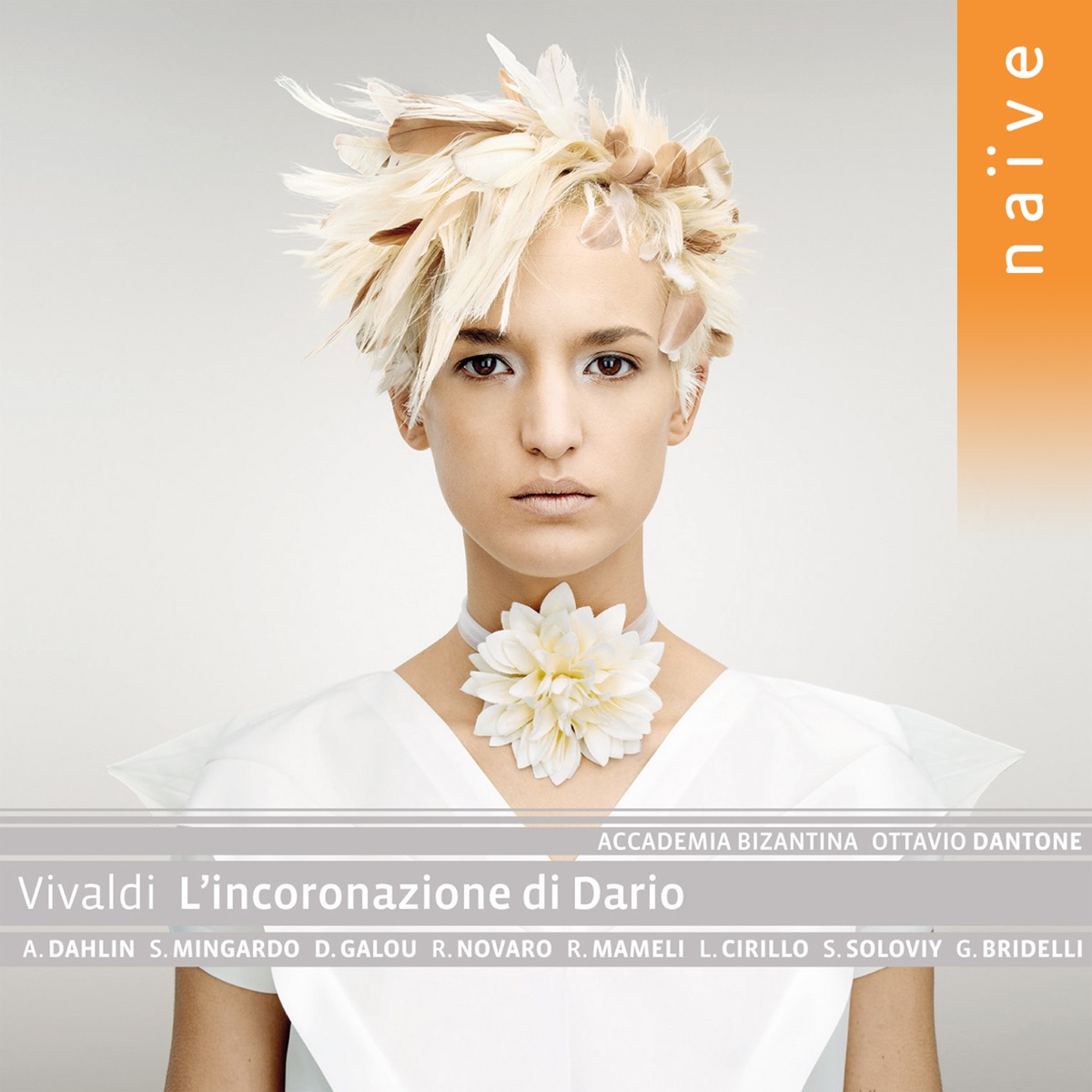 Vivaldi: L'incoronazione di Dario by Ottavio Dantone album cover