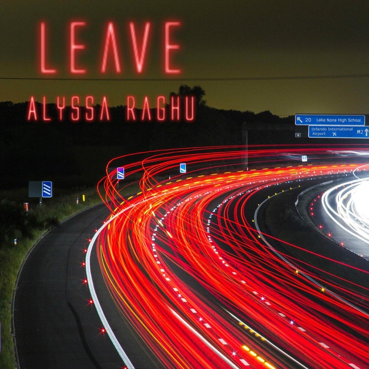 Leave - Single by Alyssa Raghu album cover