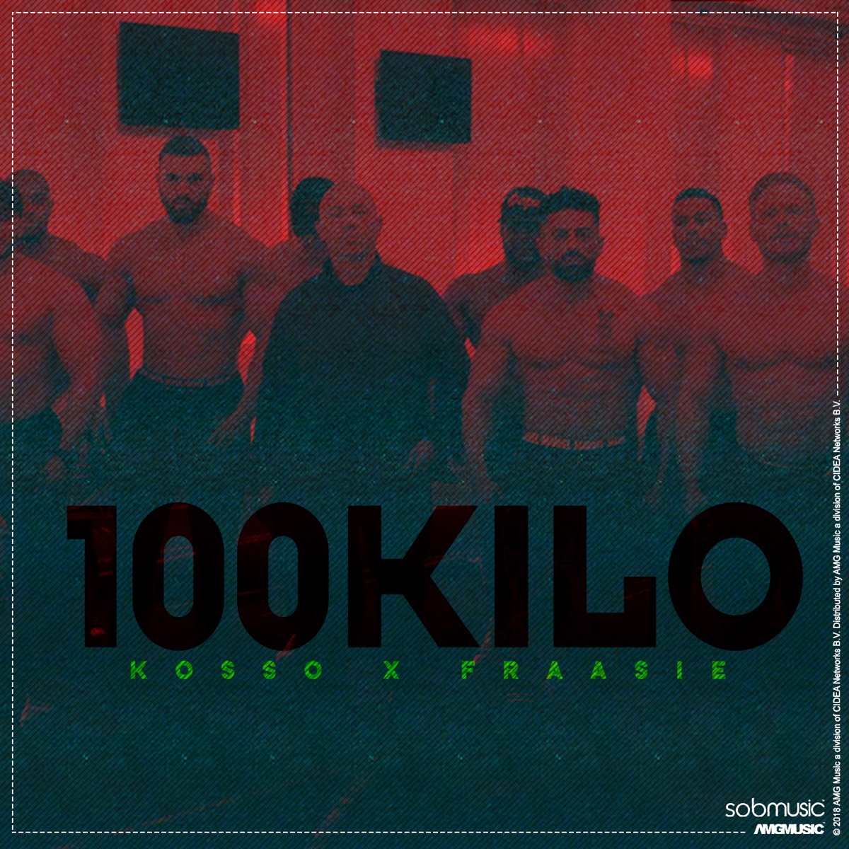 100 Kilo - Single by Kosso & Fraasie album cover