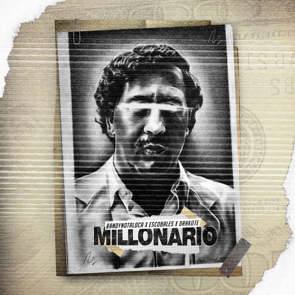 Millonario (feat. Randy Nota Loca & Drakote) - Single by Escobales album cover