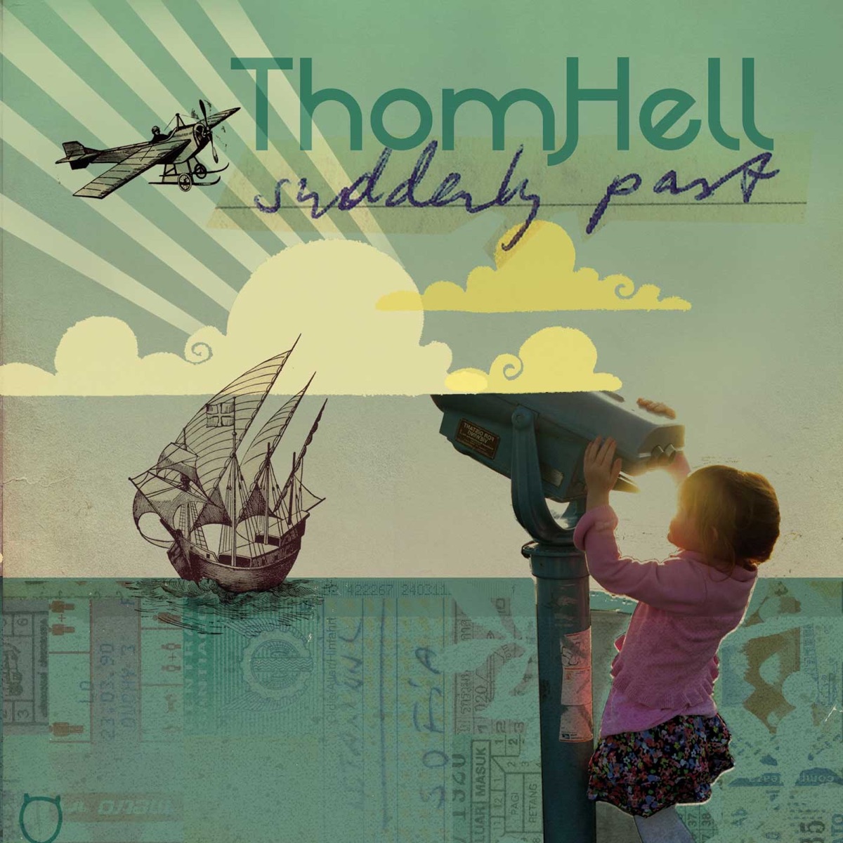 Suddenly Past by Thom Hell album cover