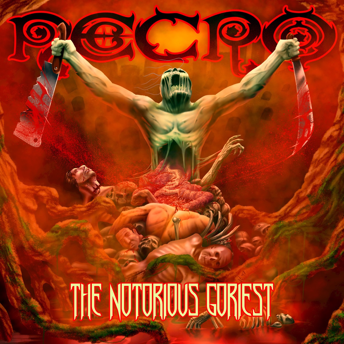 The Notorious Goriest by Necro album cover