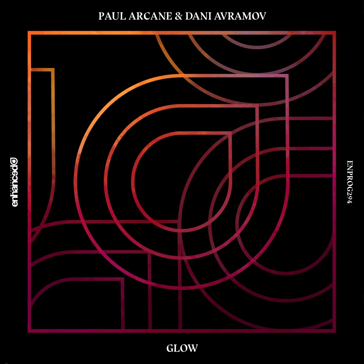 Glow - Single by Paul Arcane & Dani Avramov album cover