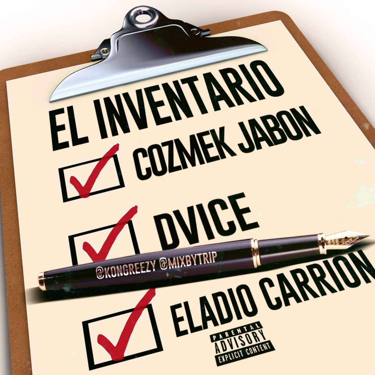 El Inventario (feat. Dvice & Eladio Carrion) - Single by Cozmek Jabon album cover