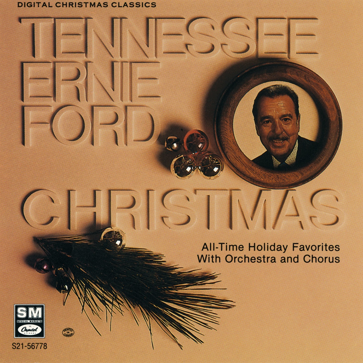 Christmas by Tennessee Ernie Ford album cover