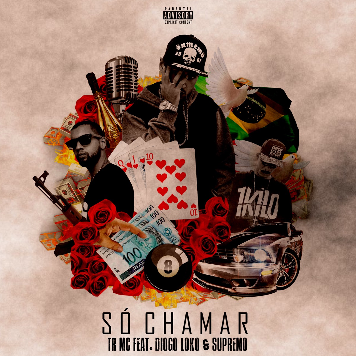 Só Chamar (feat. Diogo Loko & Supremo) - Single by TR MC album cover