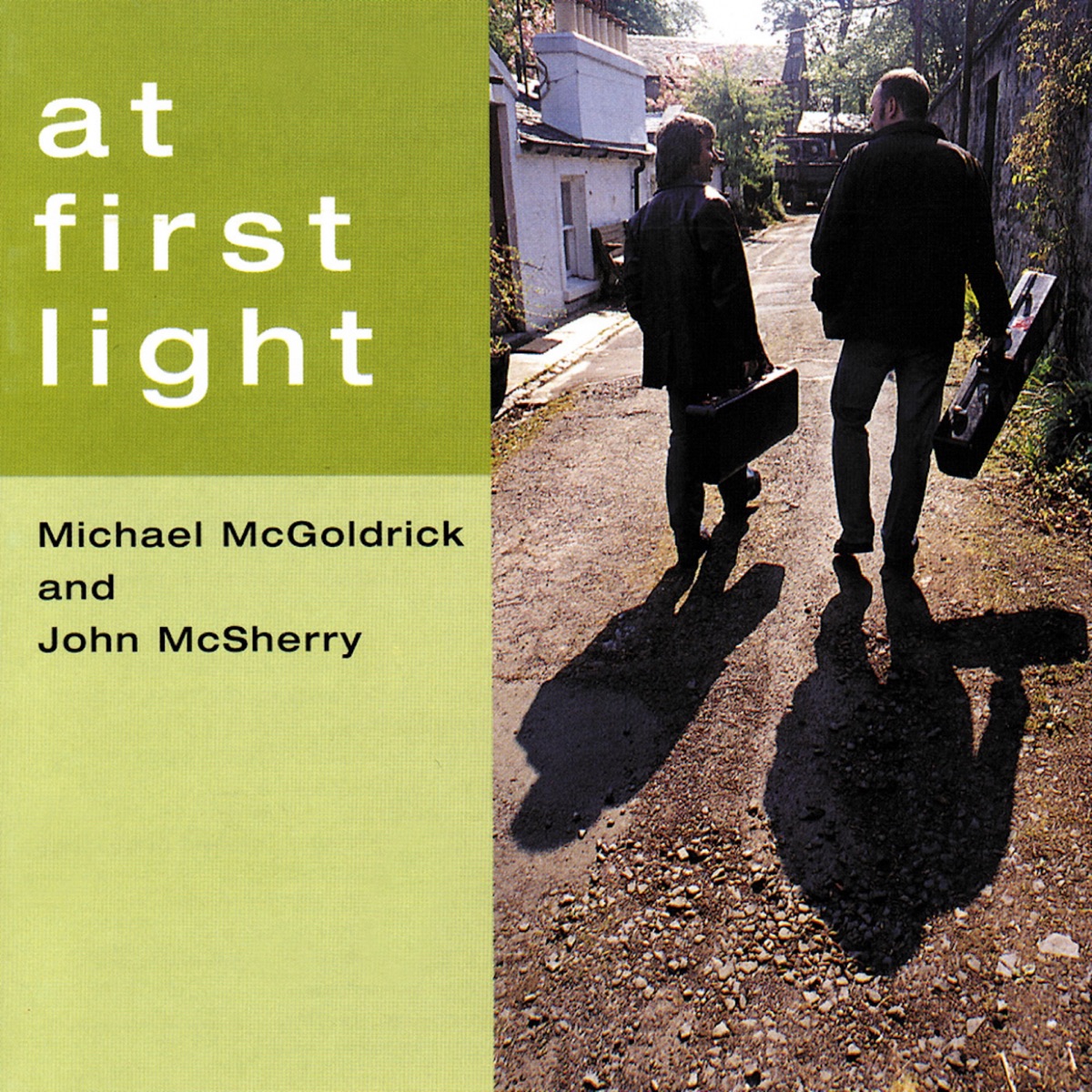 At First Light by Michael McGoldrick & John McSherry album cover