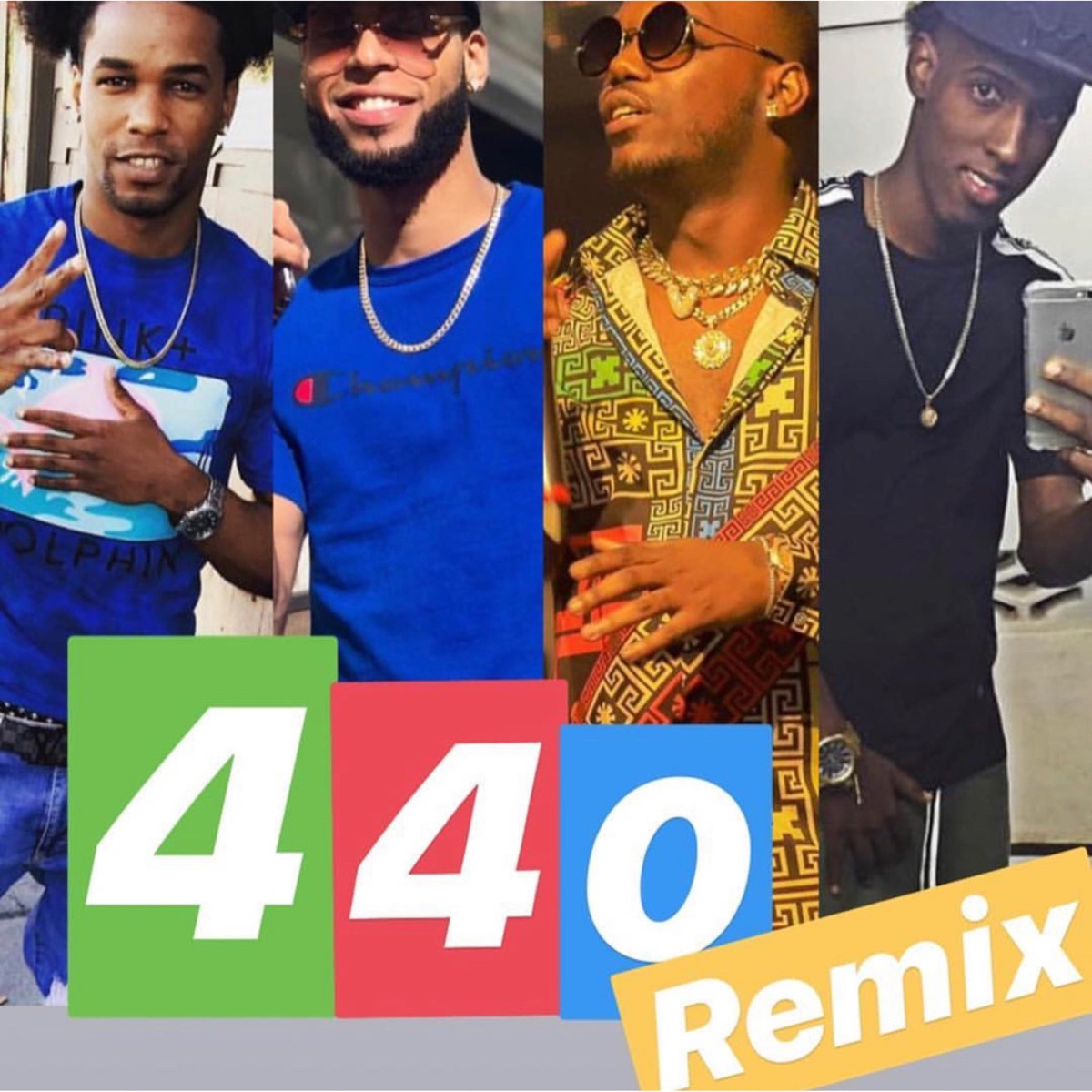 440 (feat. Yopo la Grasa, Tapia el Sicario, Mc Albertico & Ghettospm) - Single by Ceky Viciny album cover