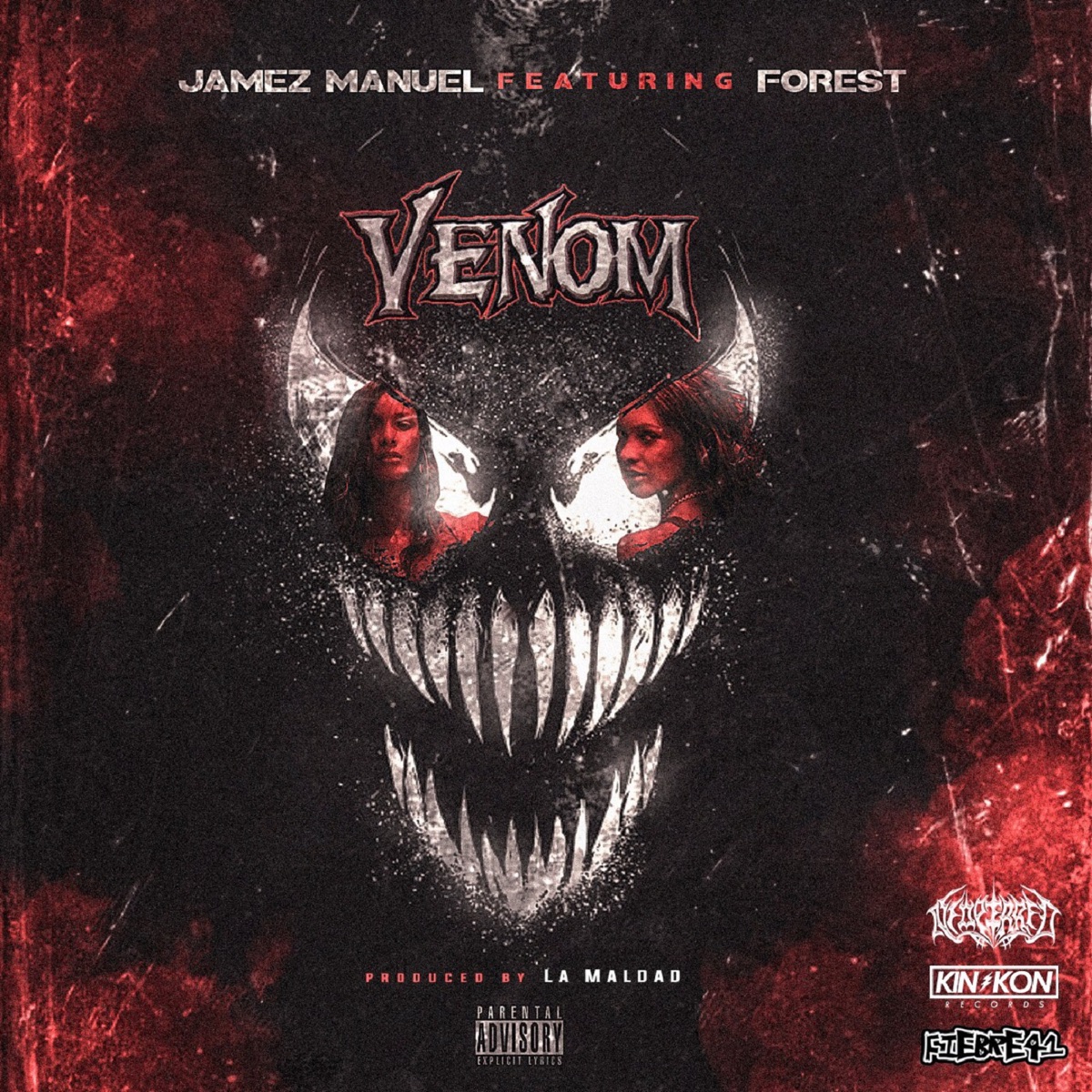 Venom (feat. Forest) - Single by Jamez Manuel album cover