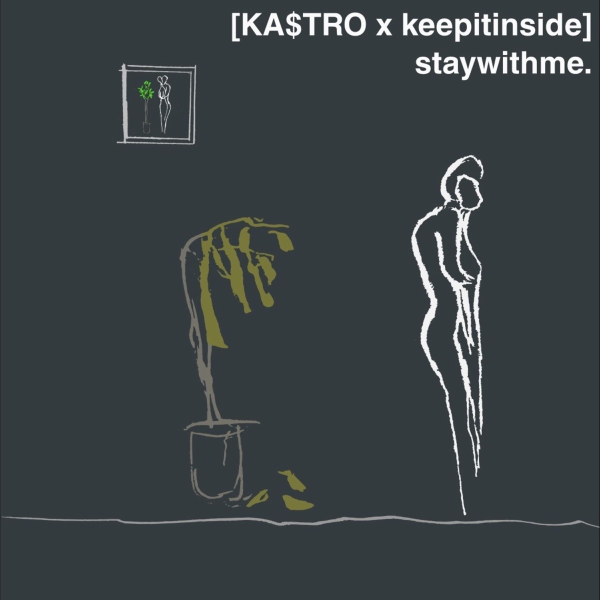 Staywithme. - Single by Ka$tro & Keepitinside album cover