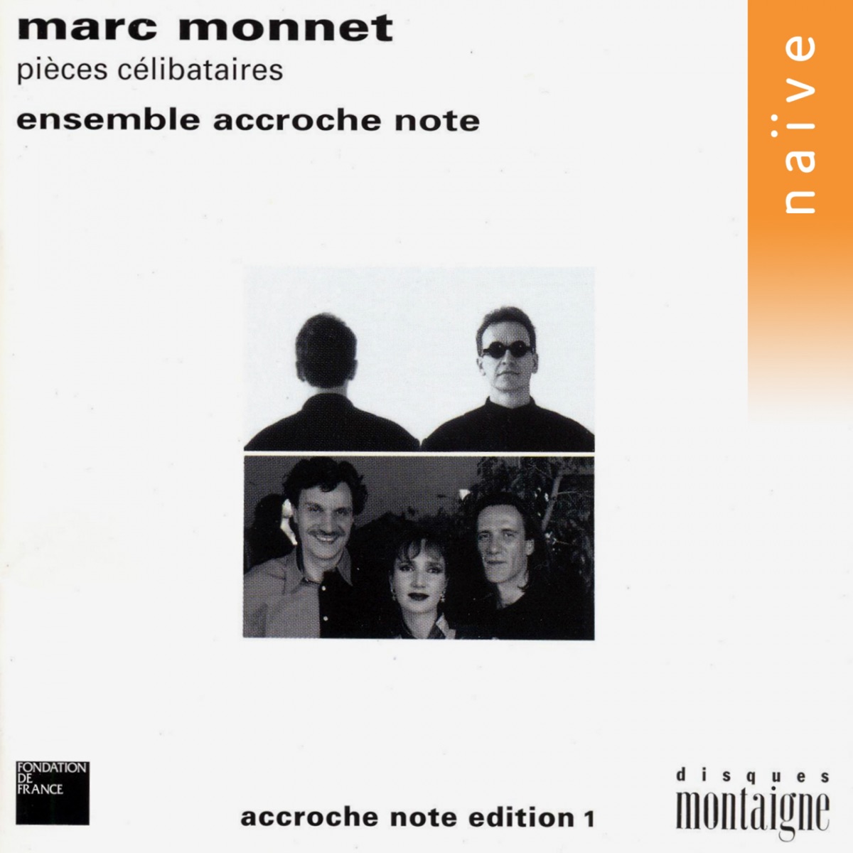 Monnet: Pièces célibataires by Françoise Kubler, Armand Angster, Jean-Paul Celea & Marc Ducet album cover