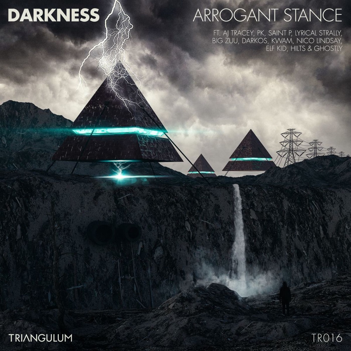 Arrogant Stance (Eski Thug) [feat. AJ Tracey, PK, Saint P, Lyrical Strally, Big Zuu, Darkos, Kwam, Nico Lindsay, Elf Kid, Hilts & Ghostly] - Single by Darkness album cover