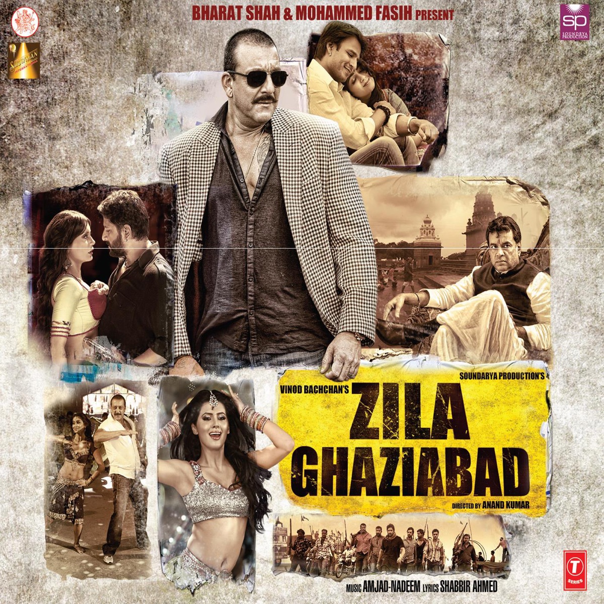 Zila Ghaziabad (Original Motion Picture Soundtrack) by Amjad-Nadeem & Bappa Lahiri album cover