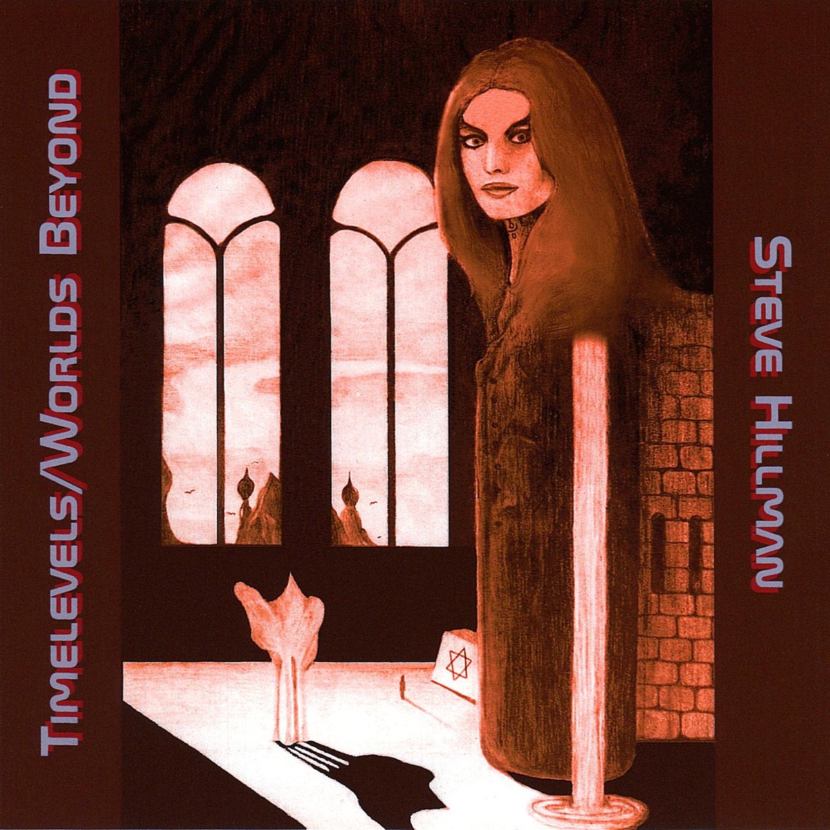 Timelevels / Worlds Beyond by Steve Hillman album cover