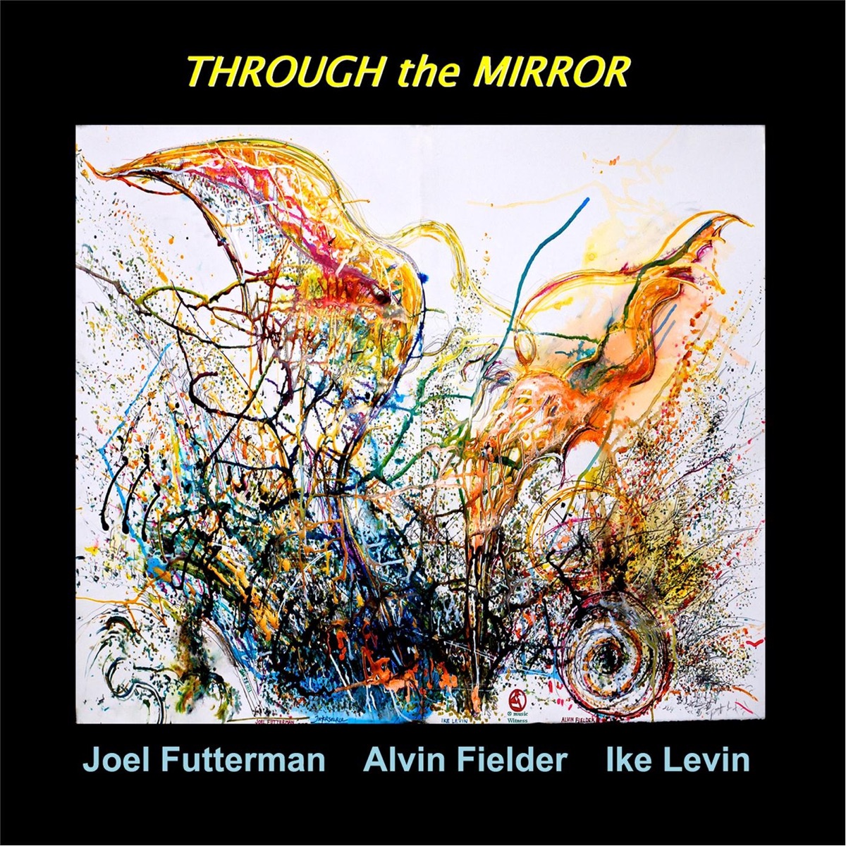 Through the Mirror by Joel Futterman, Alvin Fielder & Ike Levin album cover