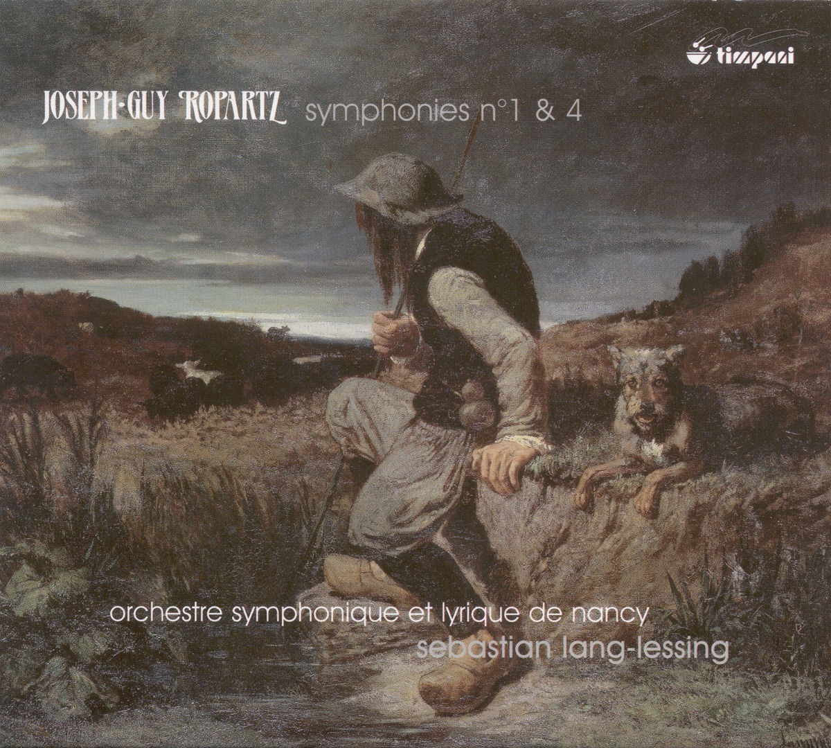 Ropartz, J.-G.: Symphonies Nos. 1 and 4 by Sebastian Lang-Lessing & Orchestre Symphonique et Lyrique de Nancy album cover